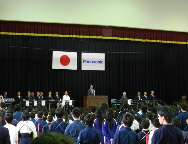 結城神社三重県少年剣道大会激励