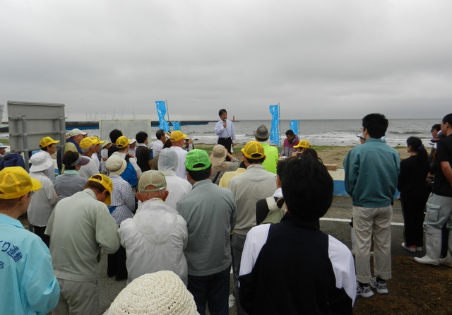 海と渚環境美化運動・県下一斉海浜清掃