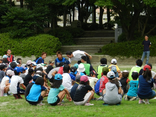 JCサマーキャンプ2012　ふれあい自然探険隊結団式挨拶