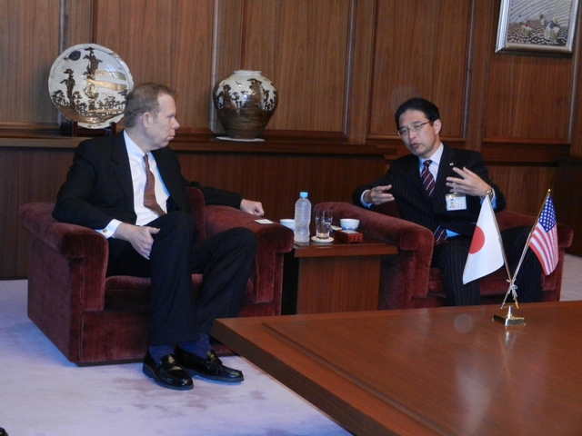 在名古屋米国領事館　ハリー・サリバン首席領事 来訪
