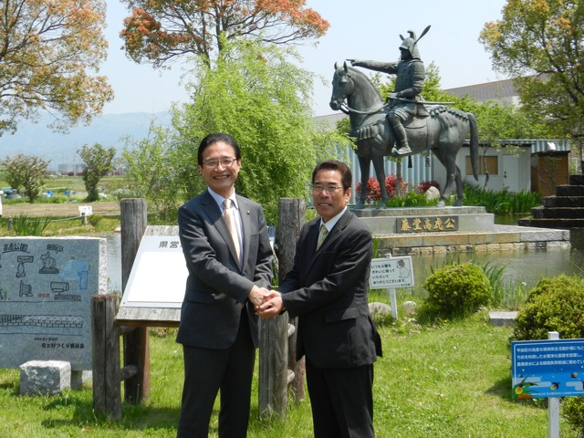 北川豊昭甲良町長と