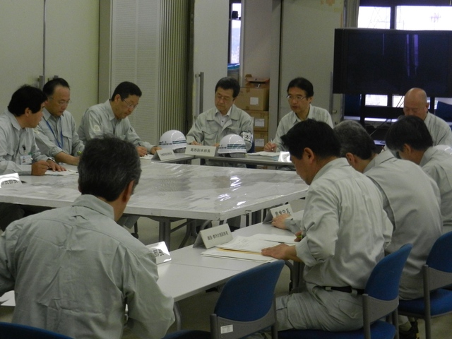 職員非常参集訓練、図上初動訓練