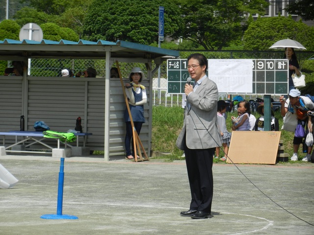 第1回三重県小学生ティーボール選手権大会開会式 挨拶