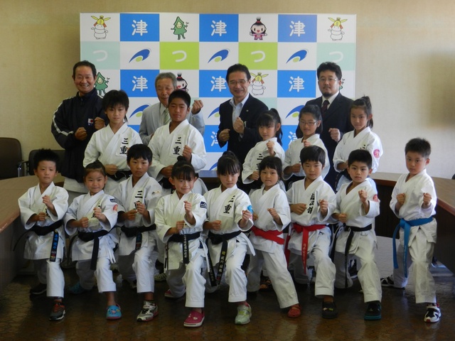 全日本少年少女空手道選手権大会出場選手 来訪