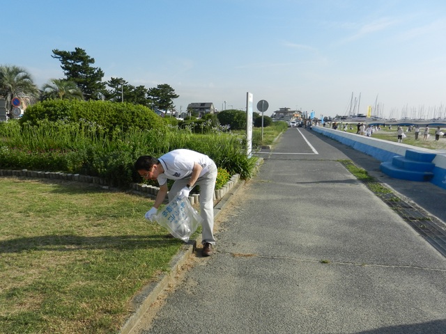 海と渚環境美化運動　県下一斉海岸清掃2