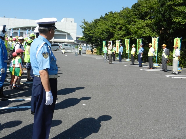 平成25年秋の全国交通安全運動出発式