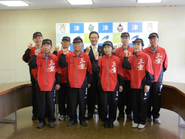 第26回全国健康福祉祭こうち大会・ねんりんピックよさこい高知2013出場選手 来訪