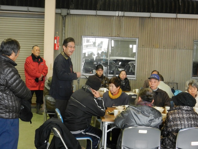 北垣内地区の集い 挨拶