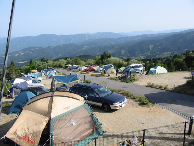 青山高原保健休養地キャンプ場