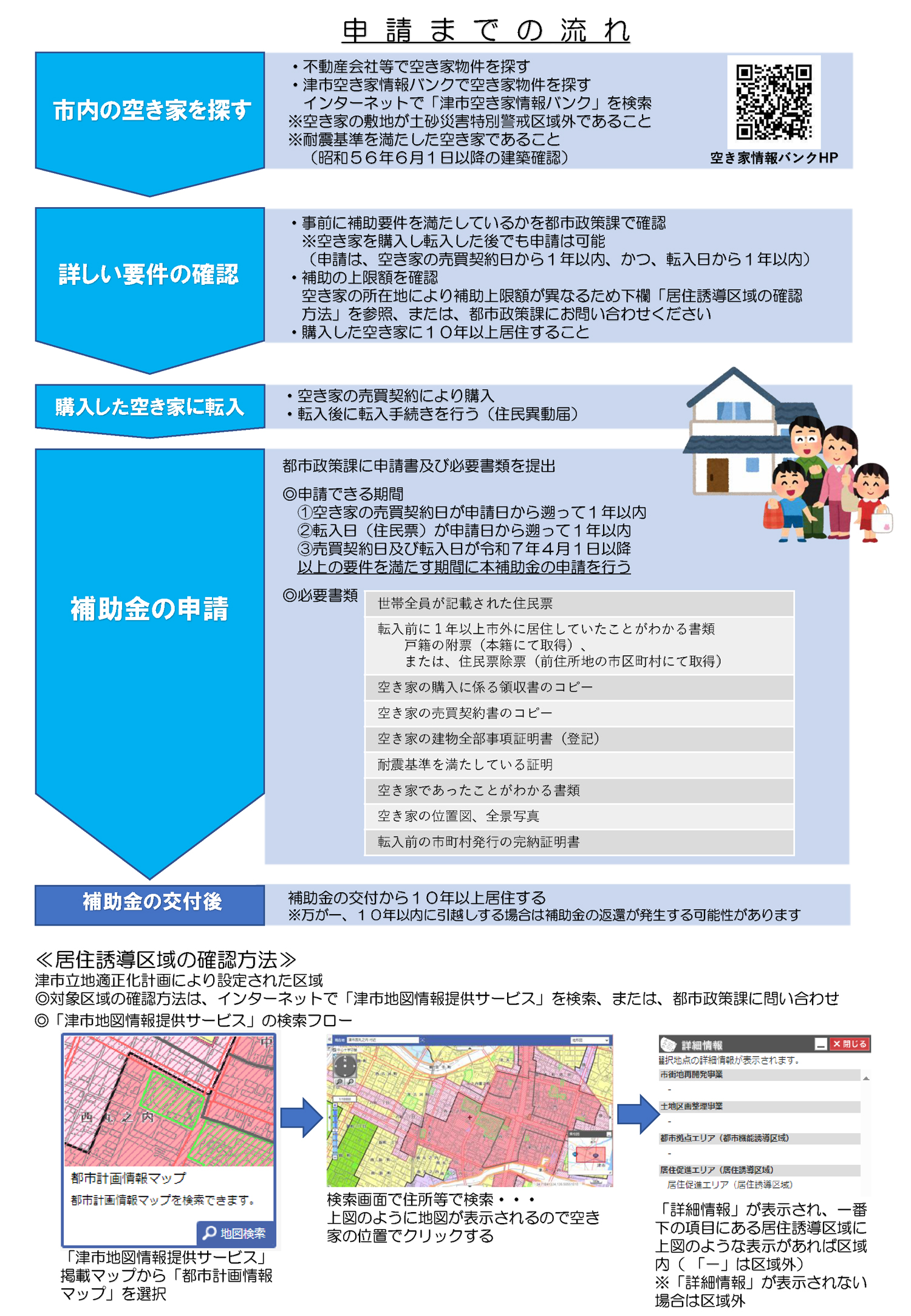 空き家de子育て裏面