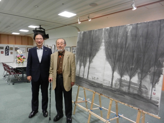 墨の美研究会・墨志舎「第13回遊墨・書画展」鑑賞