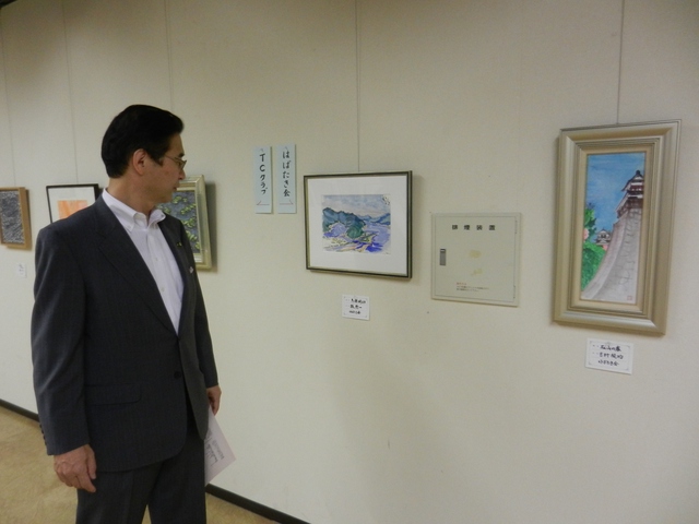 津市民文化祭美術部門「洋画展」鑑賞