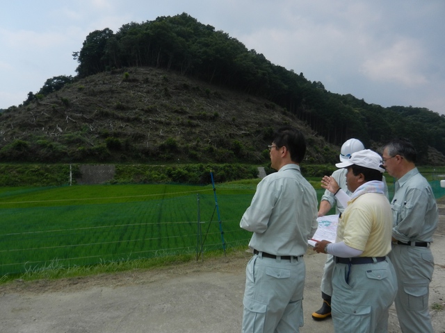 獣害対策の取り組みに係る現地視察2