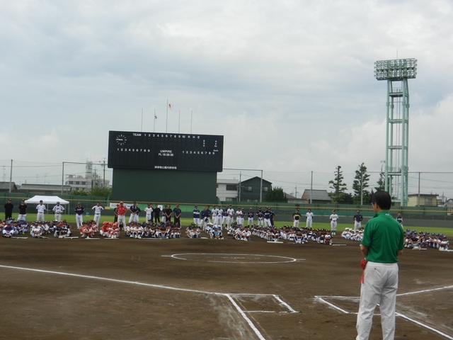 第48回津子連球技大会開会式 挨拶