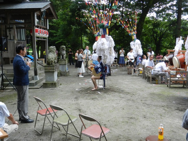 夏まつり 挨拶13