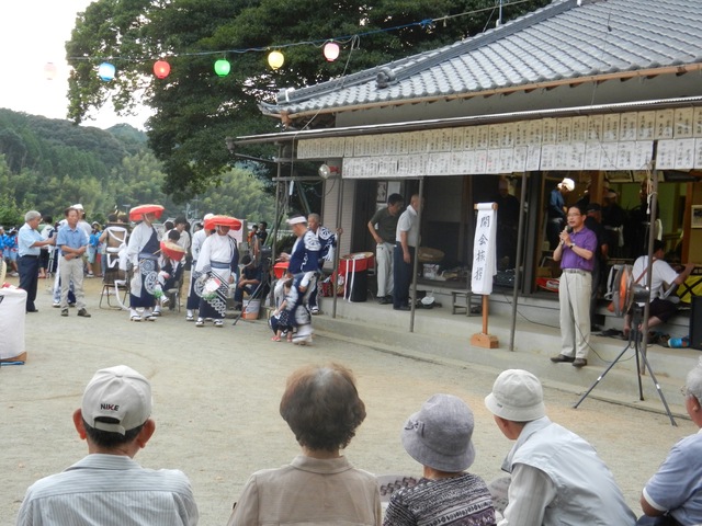 夏まつり 挨拶