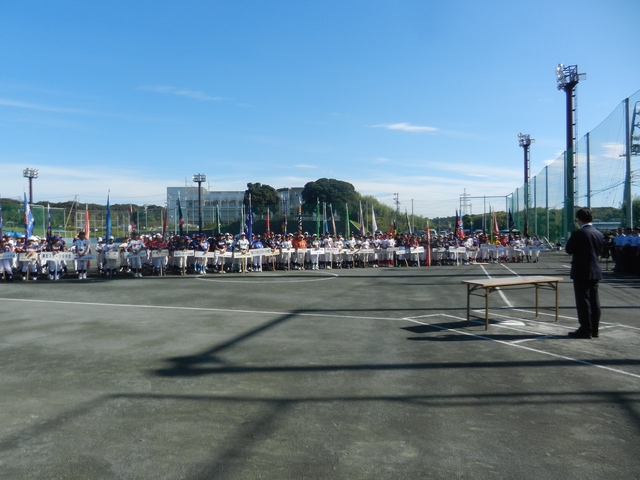 中日新聞社杯争奪 第34回小学生ソフトボール河芸大会 挨拶