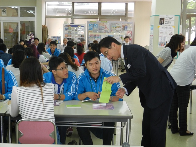 ベトナム大学生訪日団 歓迎挨拶