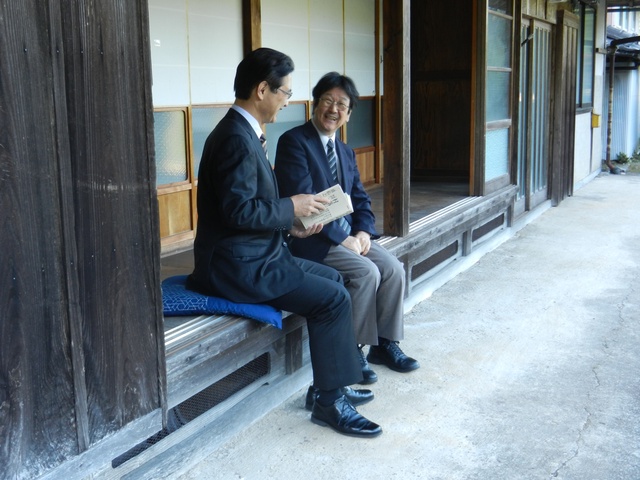 【市長対談】三浦祐之 立正大学教授との対談番組収録