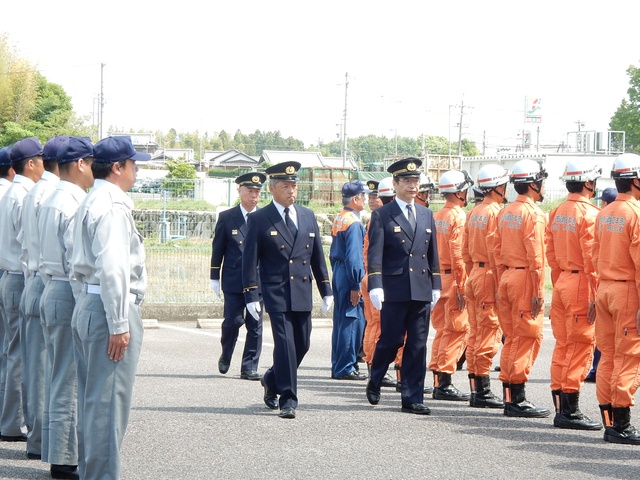 津市消防本部特別視閲