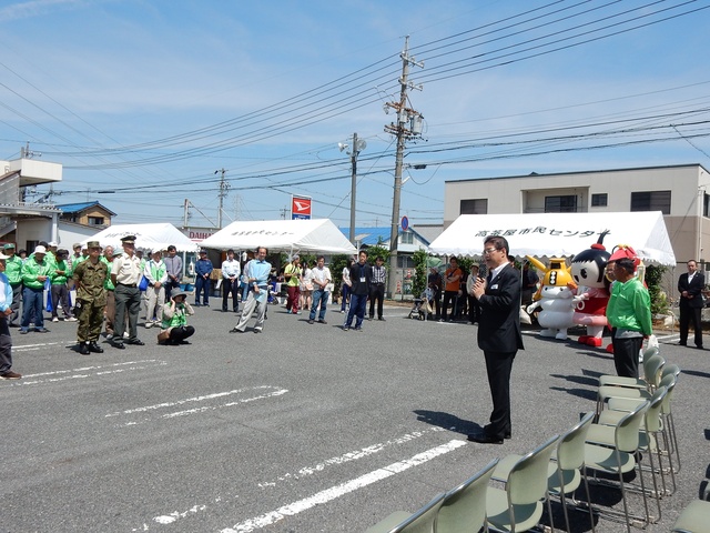 高茶屋地区安全フェスティバル 挨拶