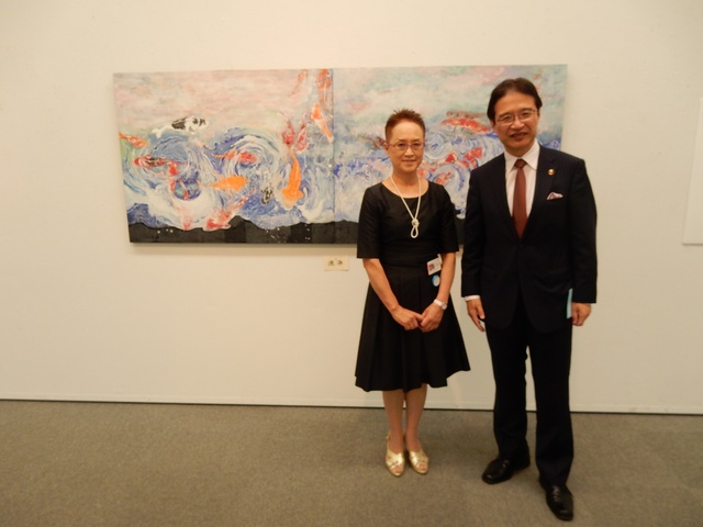 小金谷初美さん 日本画展 鑑賞