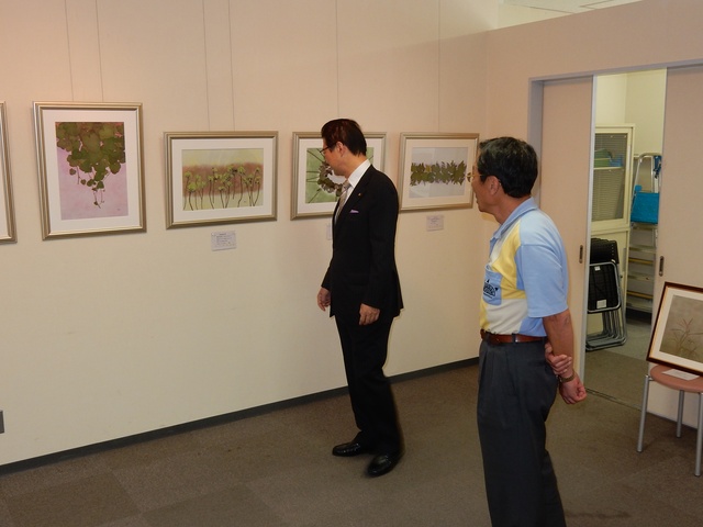 第3回押し花夫婦展 鑑賞