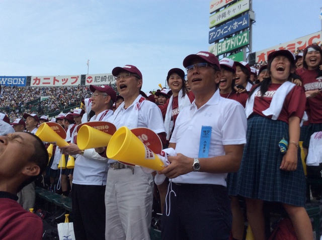 第97回全国高校野球選手権大会　津商 対 智辯和歌山 応援
