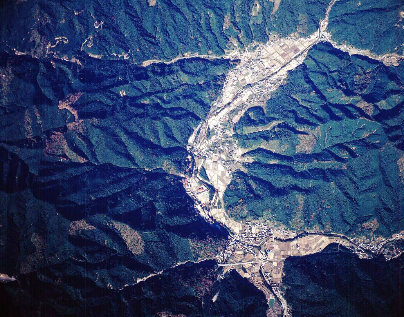 多気北畠氏遺跡航空写真