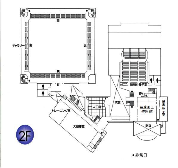 フロアー図2階