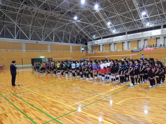 小学生バレーボール大会 開会式