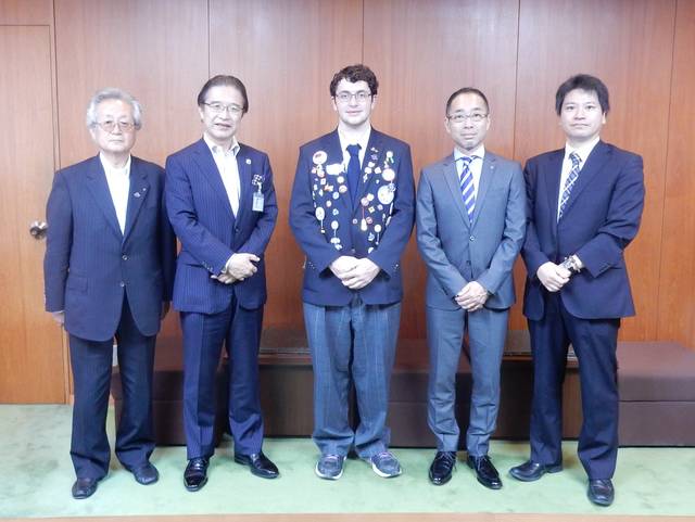 交換留学生 カイル・トーマス・コリンズさん 