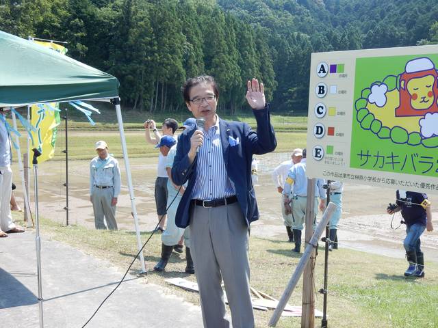 榊原温泉田んぼアート2016 