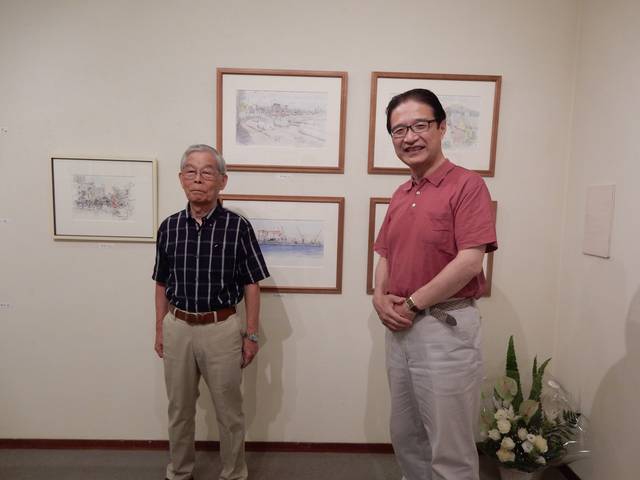 豊田陽男さん風景画展