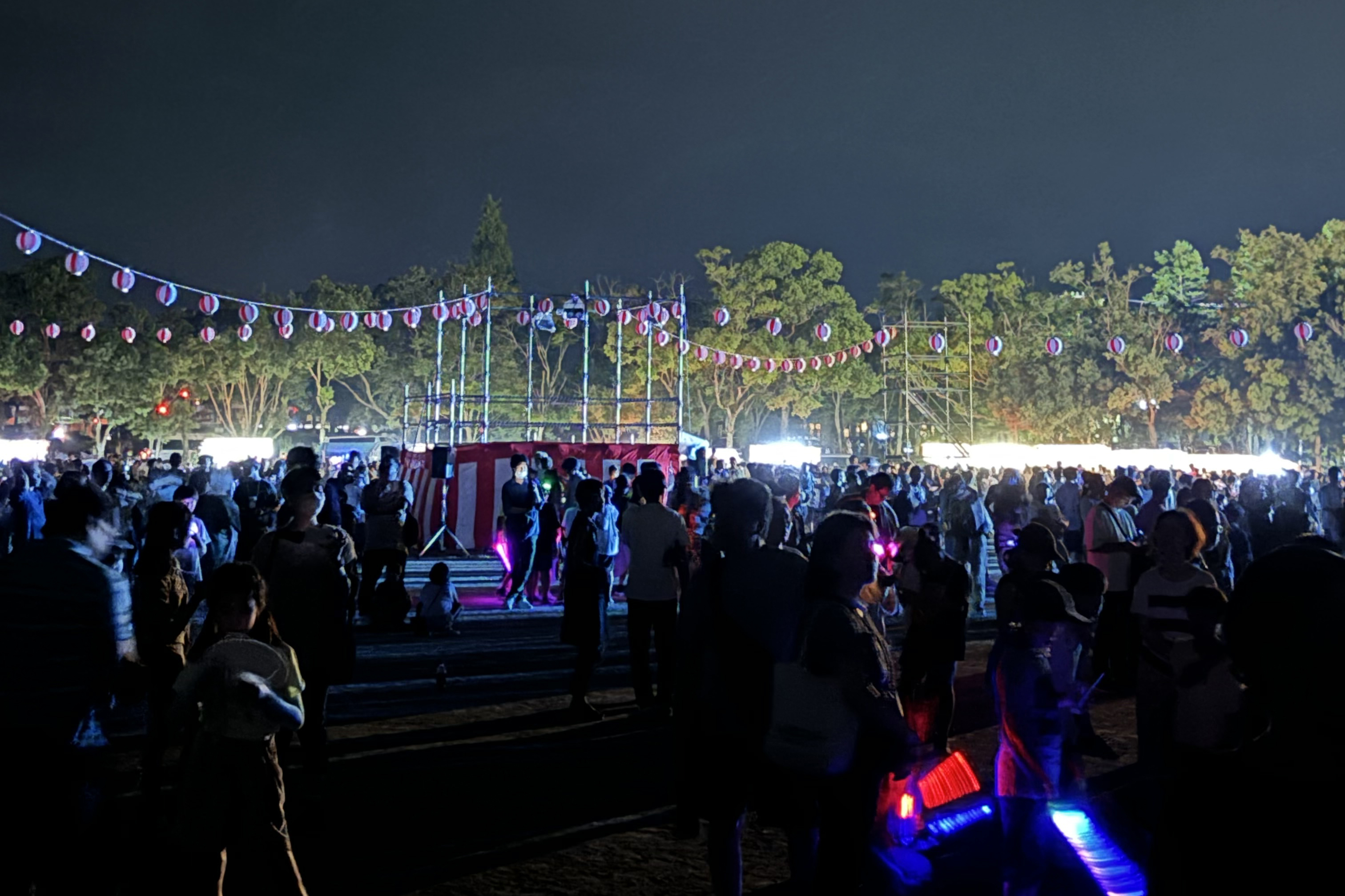  あのう「光れ！しかけ花火」祭りの様子7