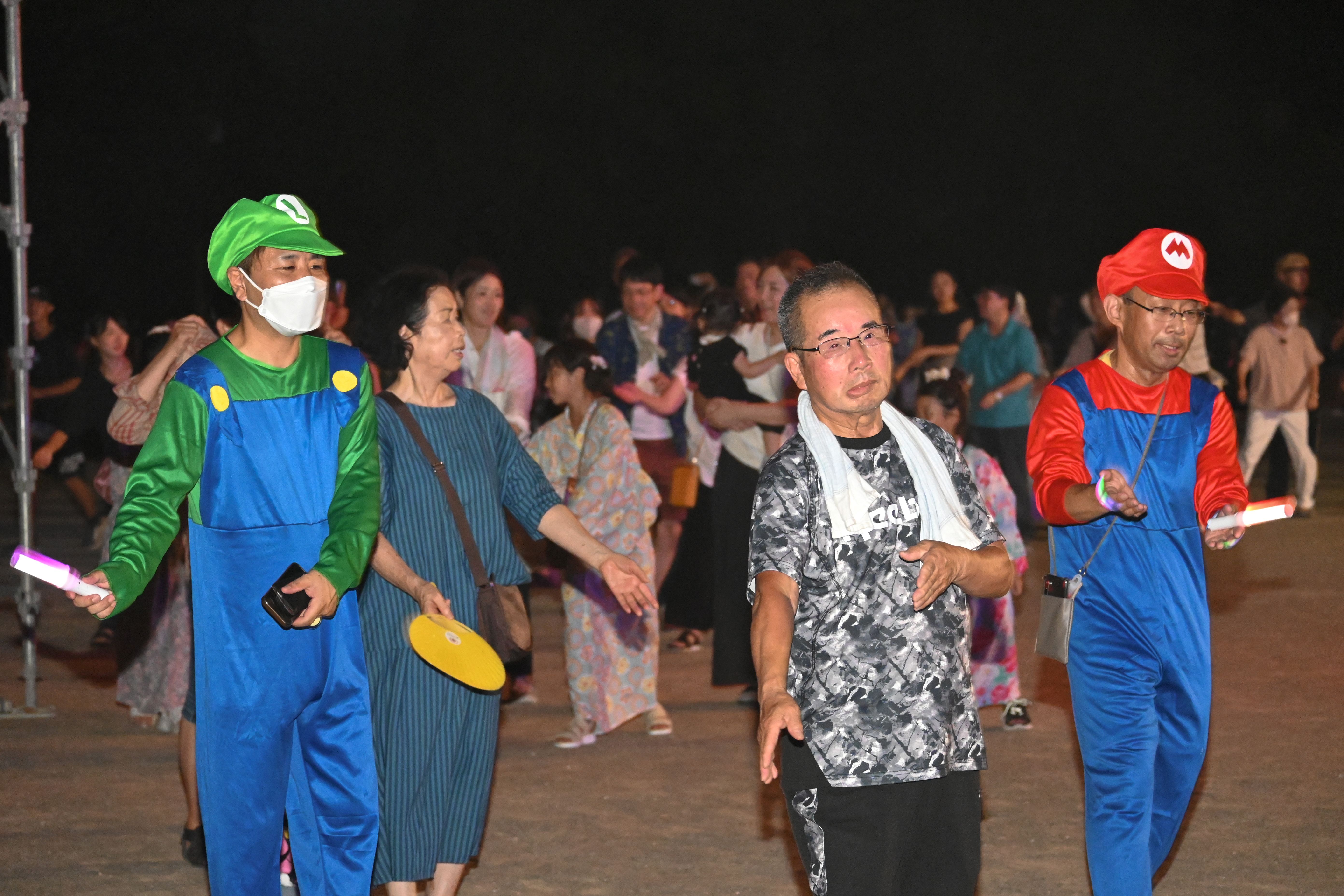  あのう「光れ！しかけ花火」祭りの様子9
