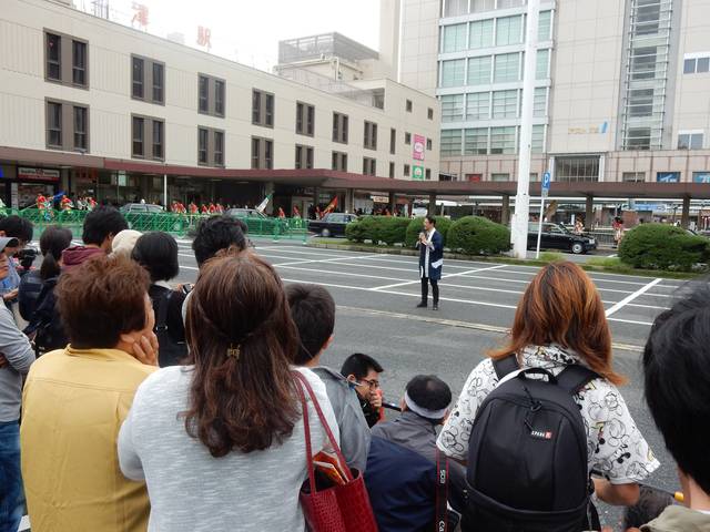 津まつり津駅前会場