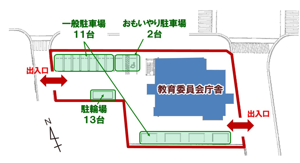 駐車場配置図