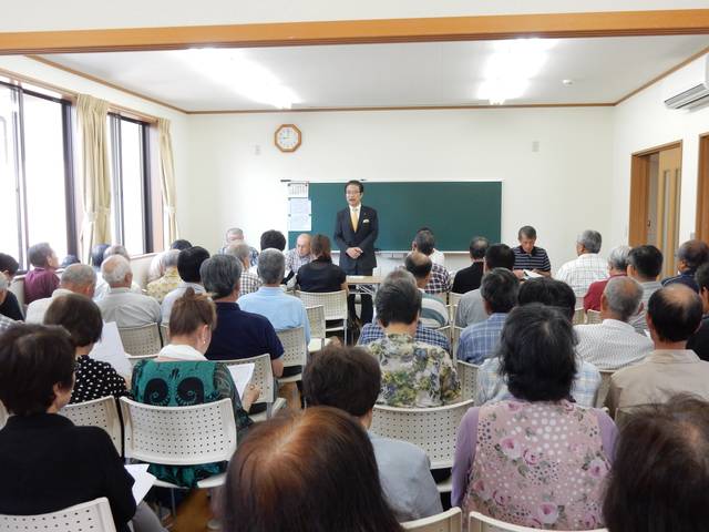 栗真小川町自治会通常総会