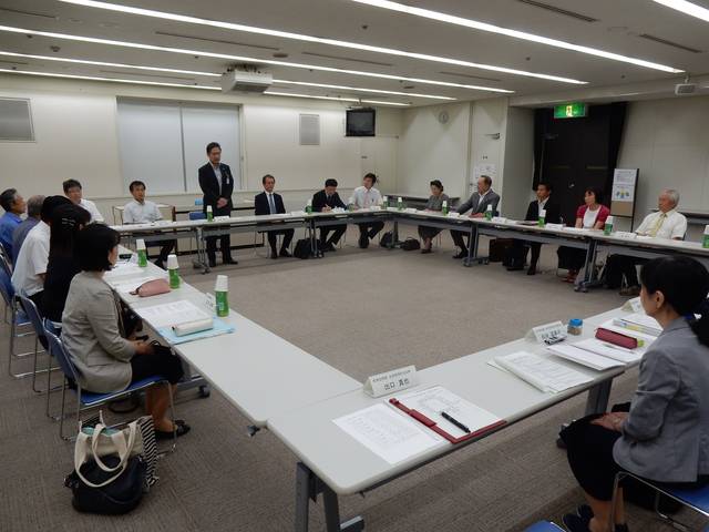 津市私立幼稚園・認定こども園協会との懇談会