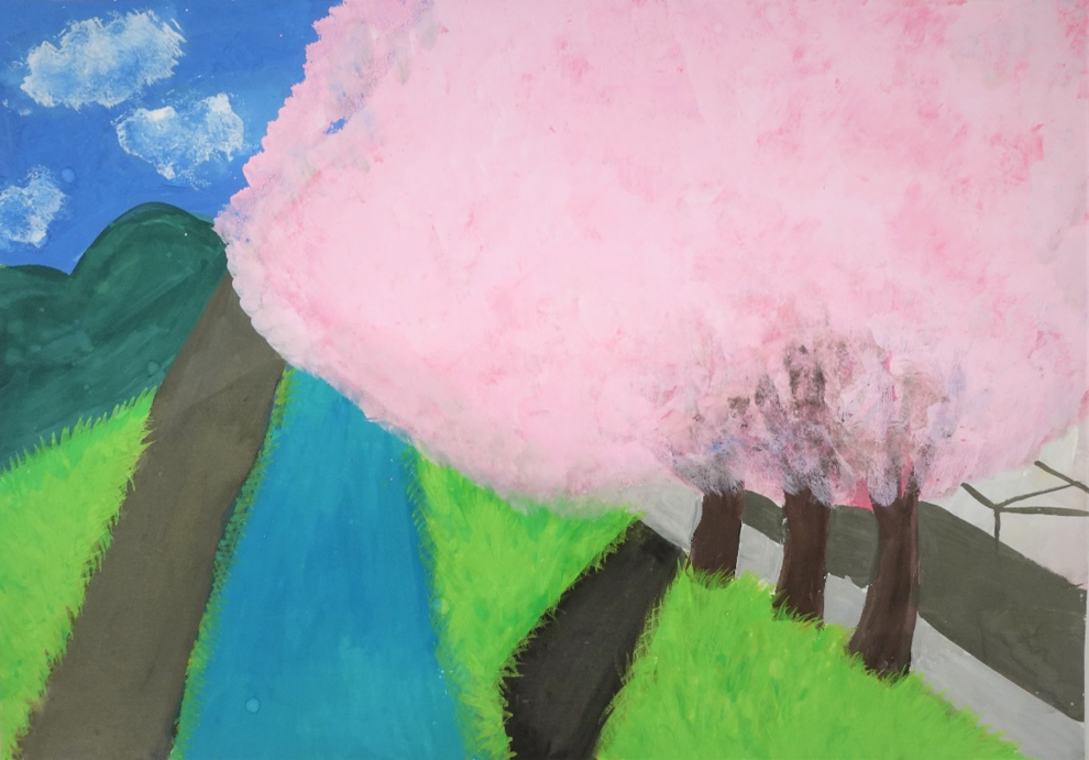 第5回津市こども景観絵画コンクール　最優秀賞作品　中学年