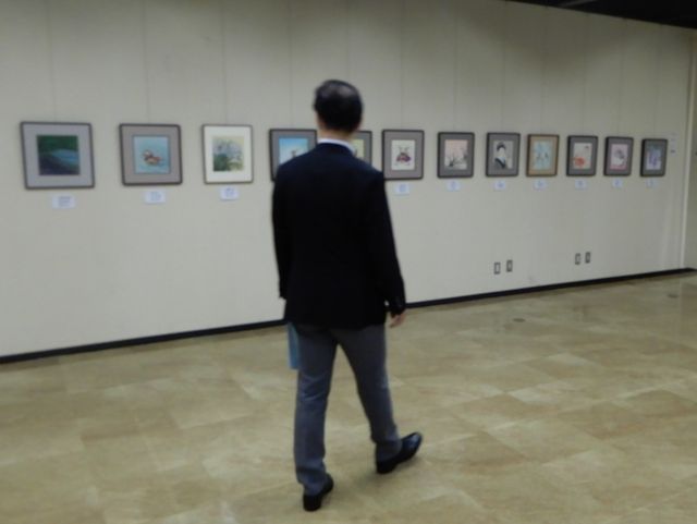 津市民文化祭 美術部門「日本画展」