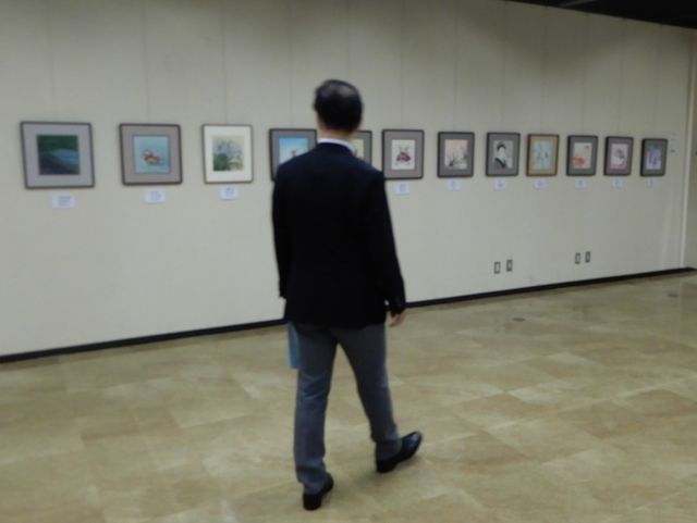 津市民文化祭 美術部門「日本画展」