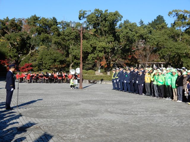 令和元年交通安全・防犯・防火合同出発式