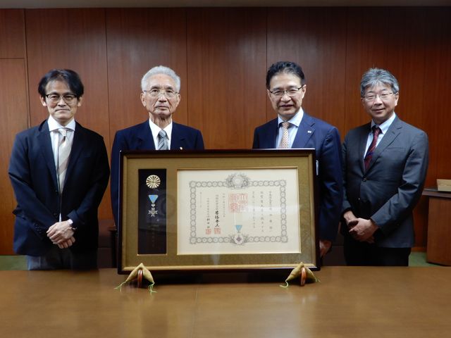令和2年春の叙勲(瑞宝双光章)受章報告