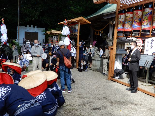 射山神社秋祭り