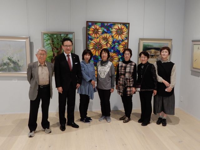 僲雅会日本画展