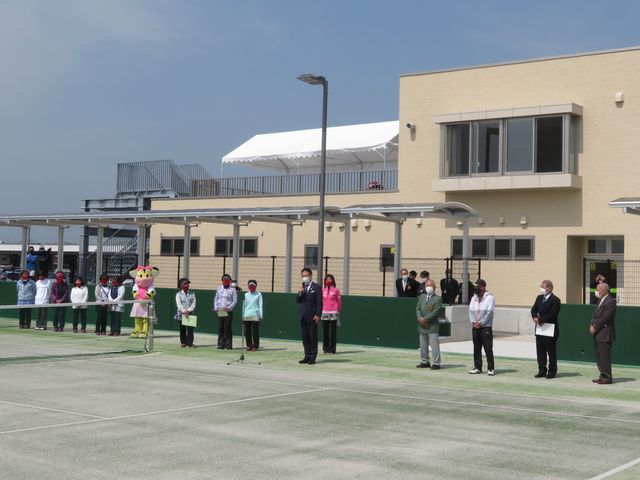 津市民テニスコートオープン記念大会