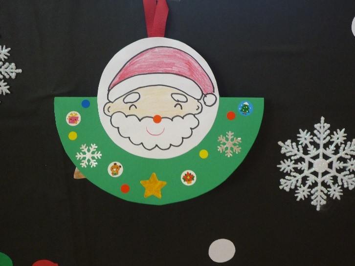 サンタのリースのイメージ1