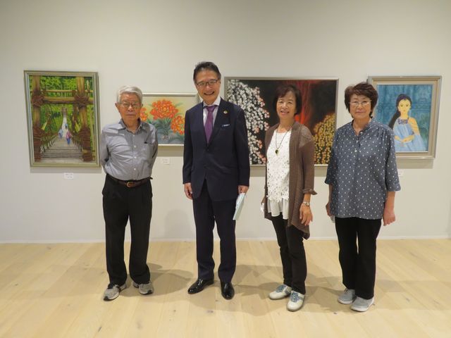 僲雅会日本画展